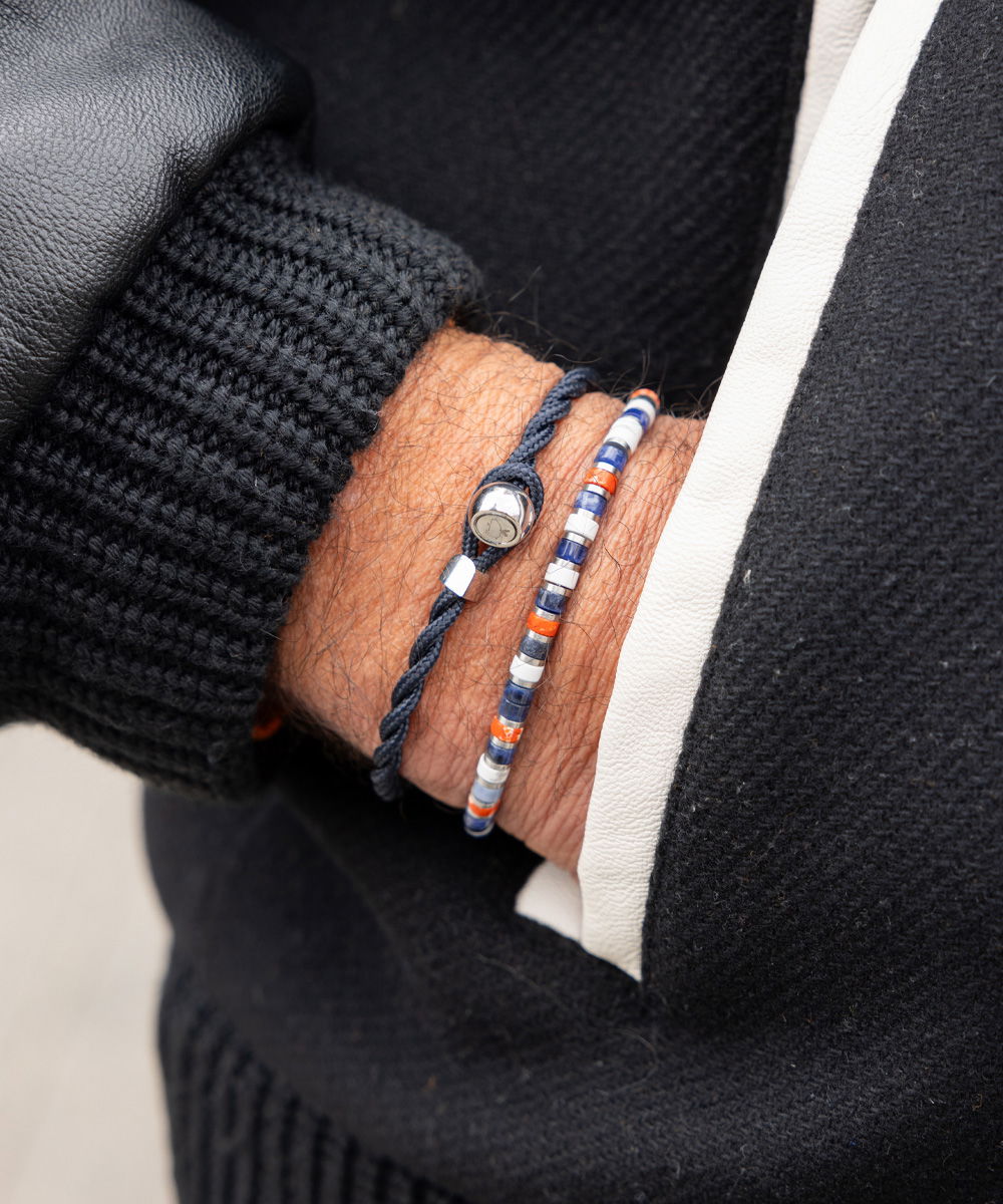 Navy bracelet on sale