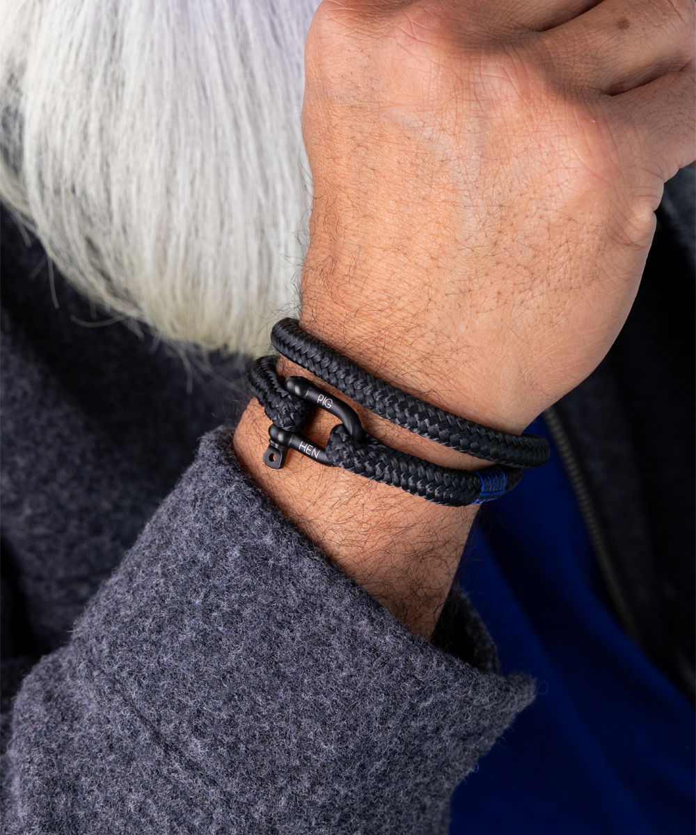 新品 PIG&HEN ピッグアンドヘン ブレスレット SALTY STEVE Salty Steve | Men's bracelet | Pig & Hen