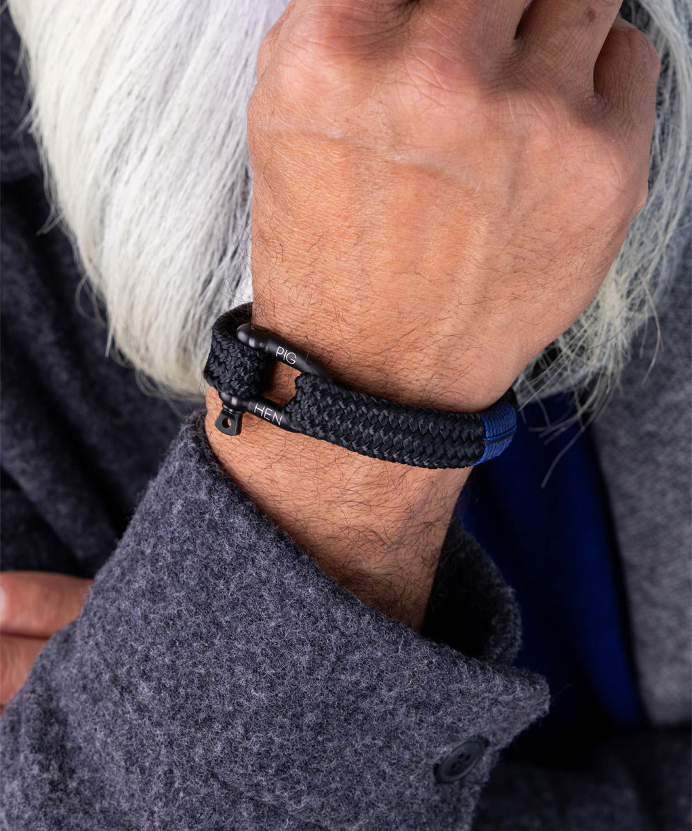 Gorgeous George Men's bracelet Pig Hen