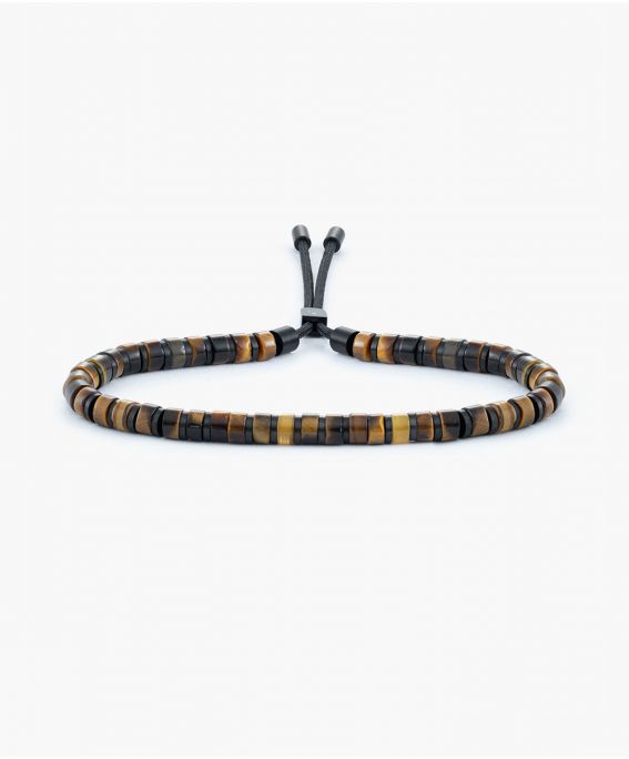 Brontide_4mm_Adjustable_Tiger Eye_Black