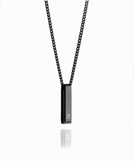 Black necklaces PIG AND HEN