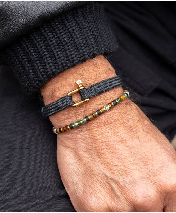 Vicious Vik Black | Gold S/M (17cm)
