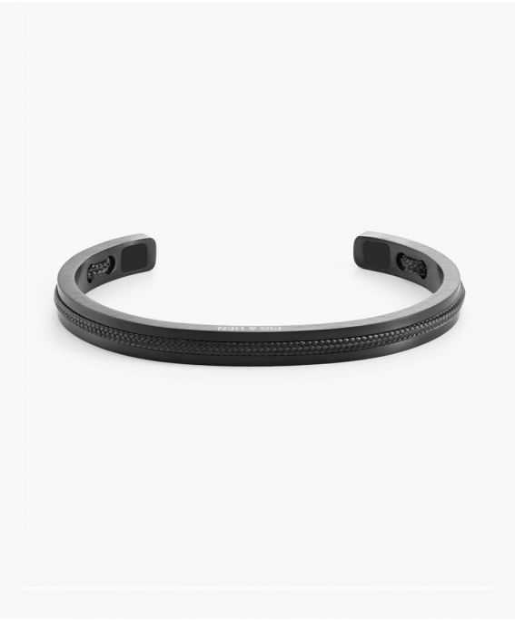 PIG & HEN ブラック バングル Easy Ed | Men's bracelet | Pig & Hen®