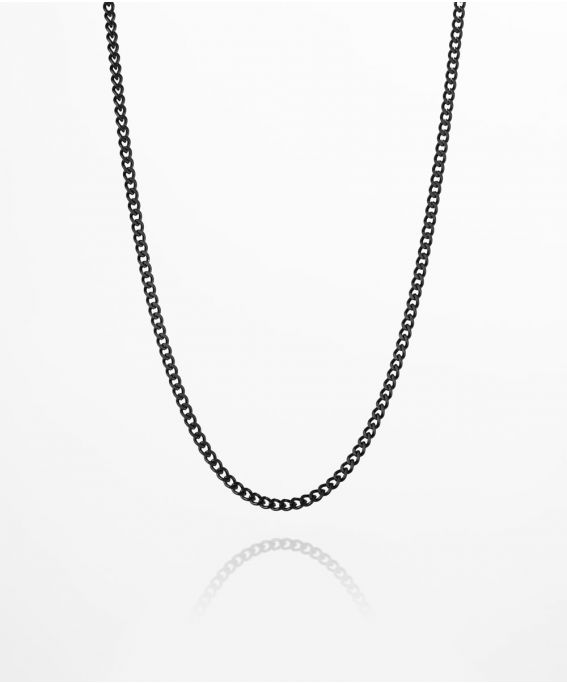 Necklace in black color deals