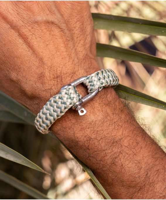Gorgeous George Cream - Atlas Green | Silver S/M (17cm)