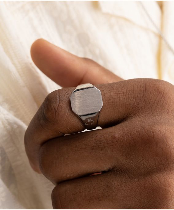 Signet Ring 16mm Classic Silver 63/20mm