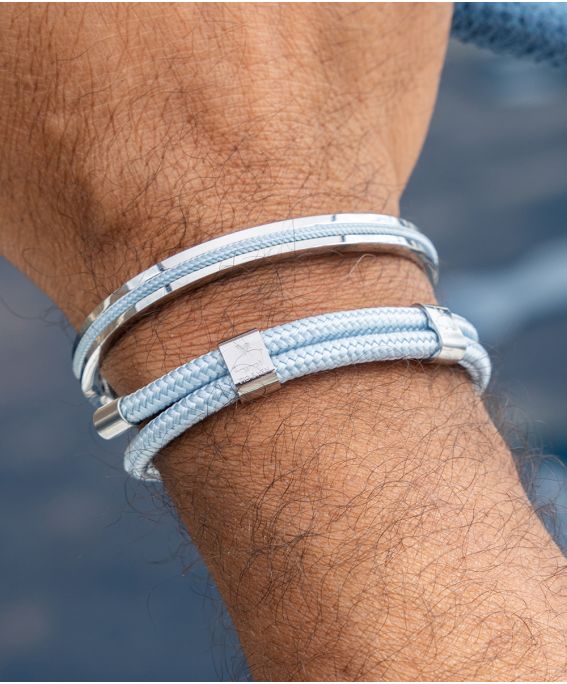 Little Lewis DBL Arctic Blue | Silver M 18-19cm