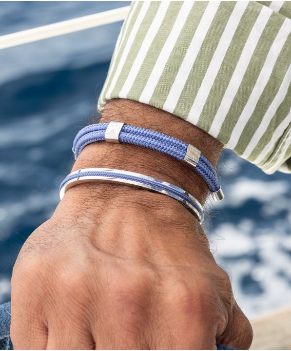 Little Lewis DBL Indigo Purple | Silver M 18-19cm