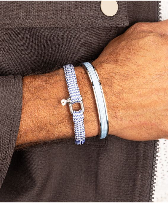 Navarch 9mm Arctic Blue | Silver M (18cm)