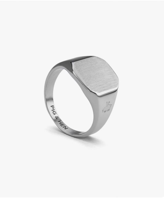 Signet Ring 16mm Classic Silver-24997