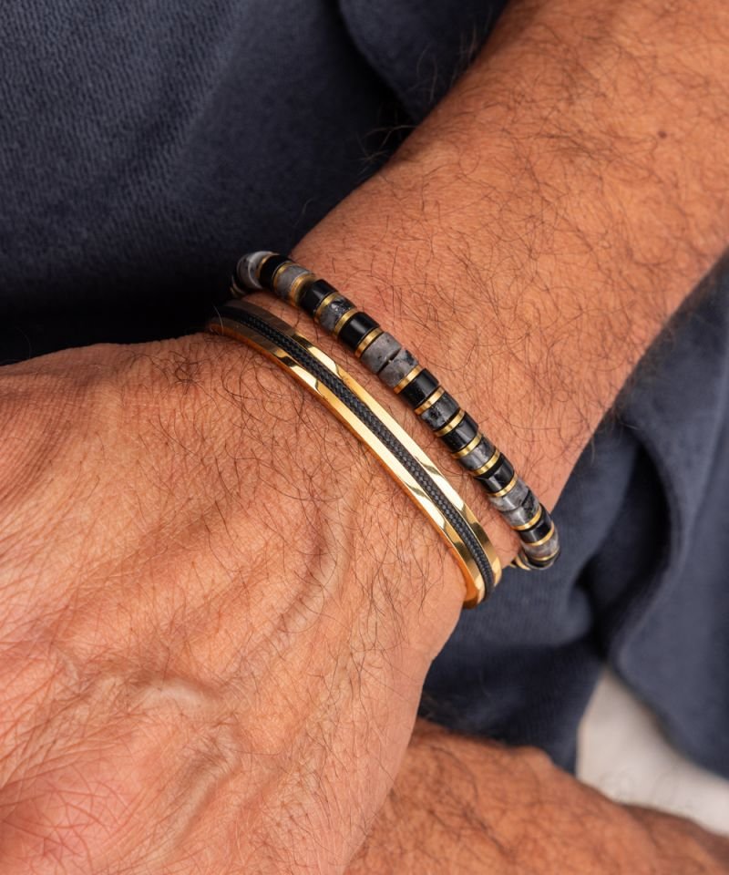 3MM, 4MM, 5MM and 6MM Beads Bracelet in Gold-filled, Beaded Bracelets –  YanYa